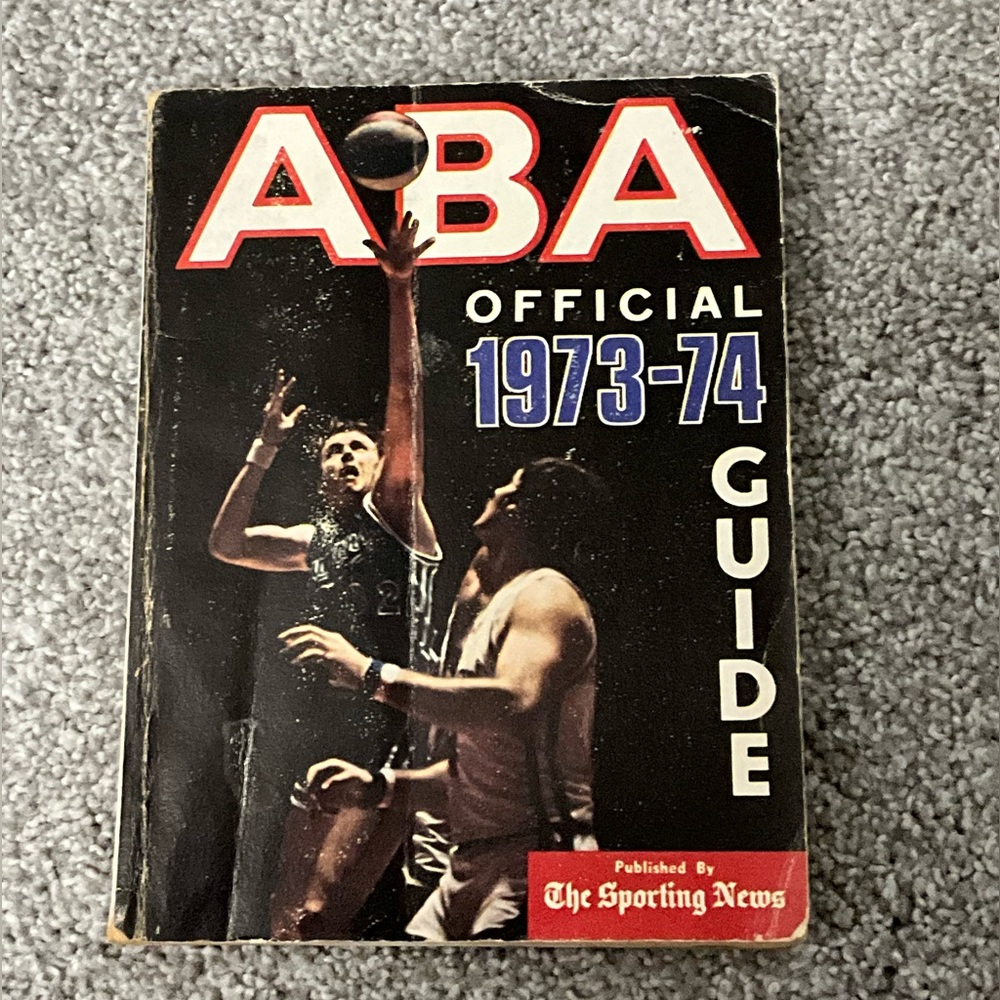 LAST CHANCE…1973-74 Official American Basketball Association (ABA) Guide